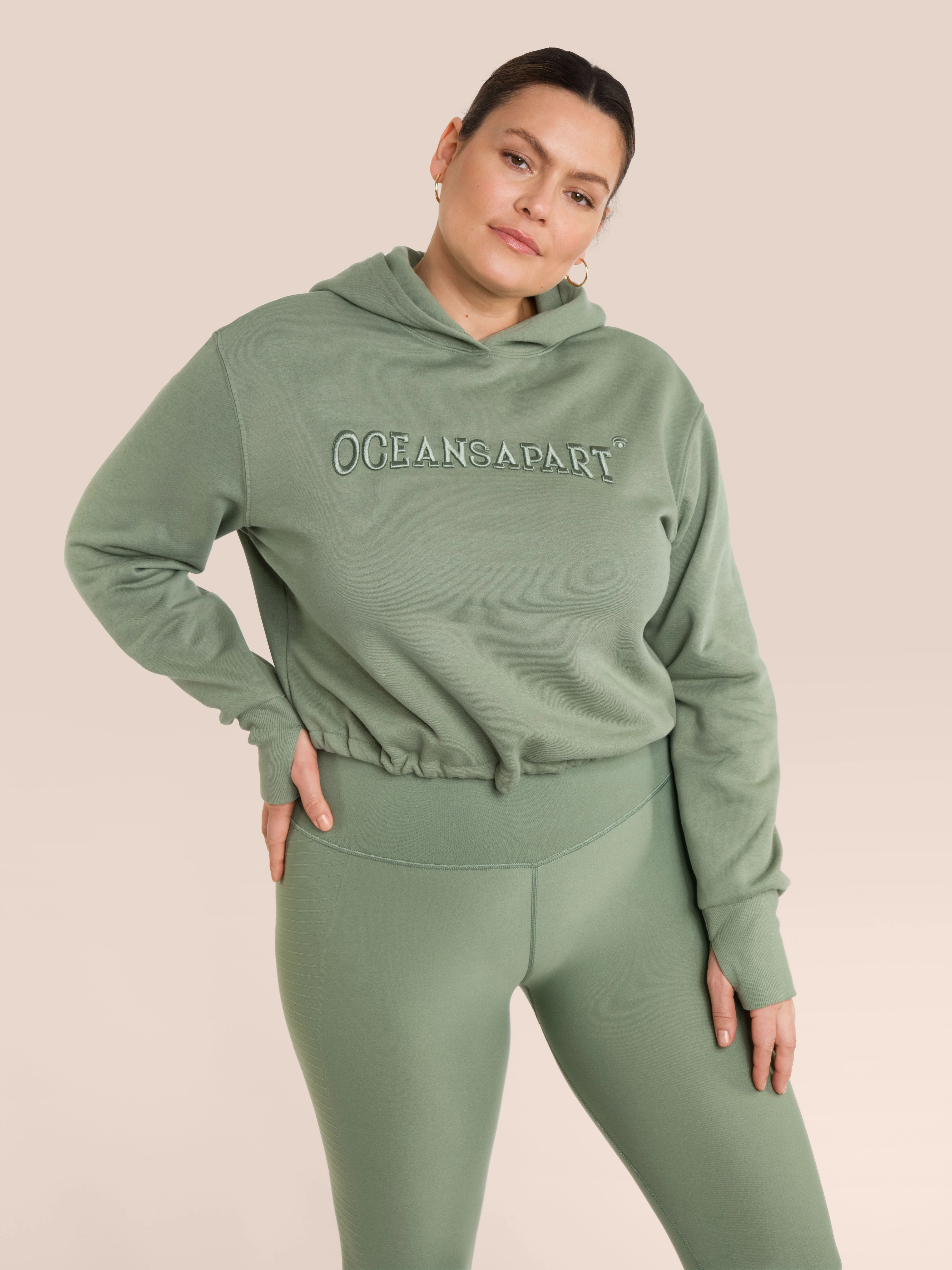 Beverly Cropped Hoody - Image 8