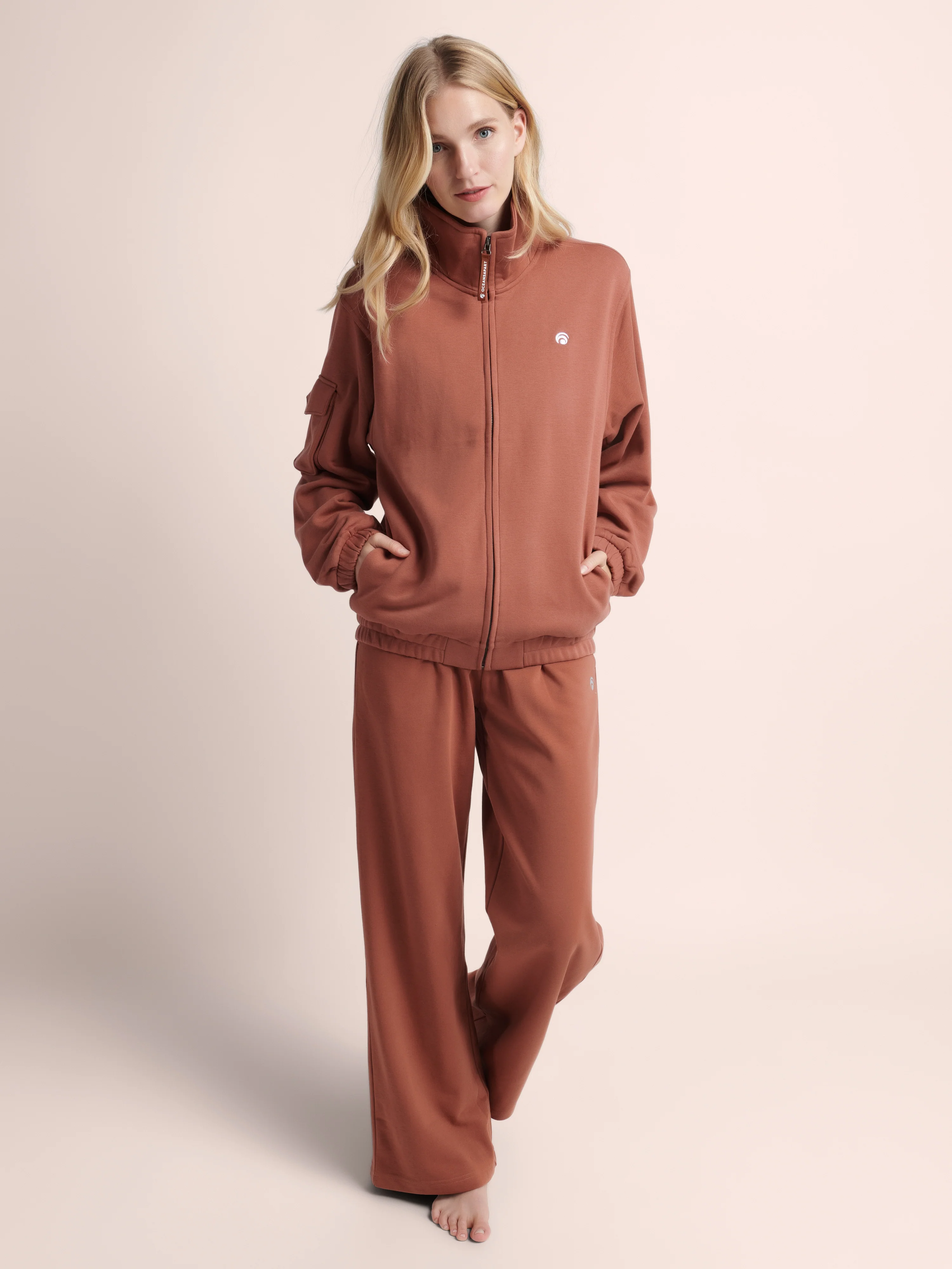 Brooke Dylan Sweat Set - Cinnamon - Image 3