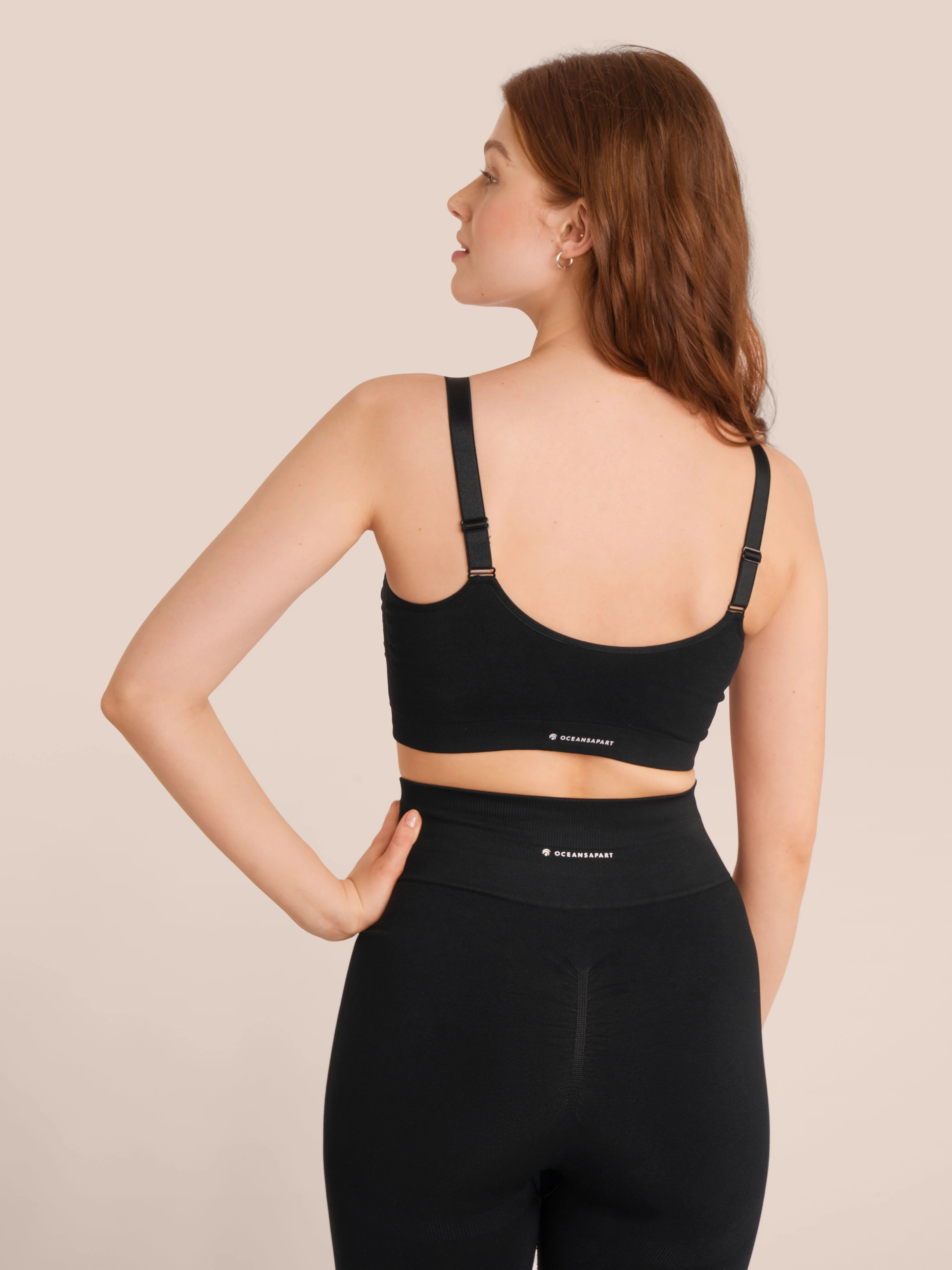 Brooke Hotpant Set - Black - Image 5