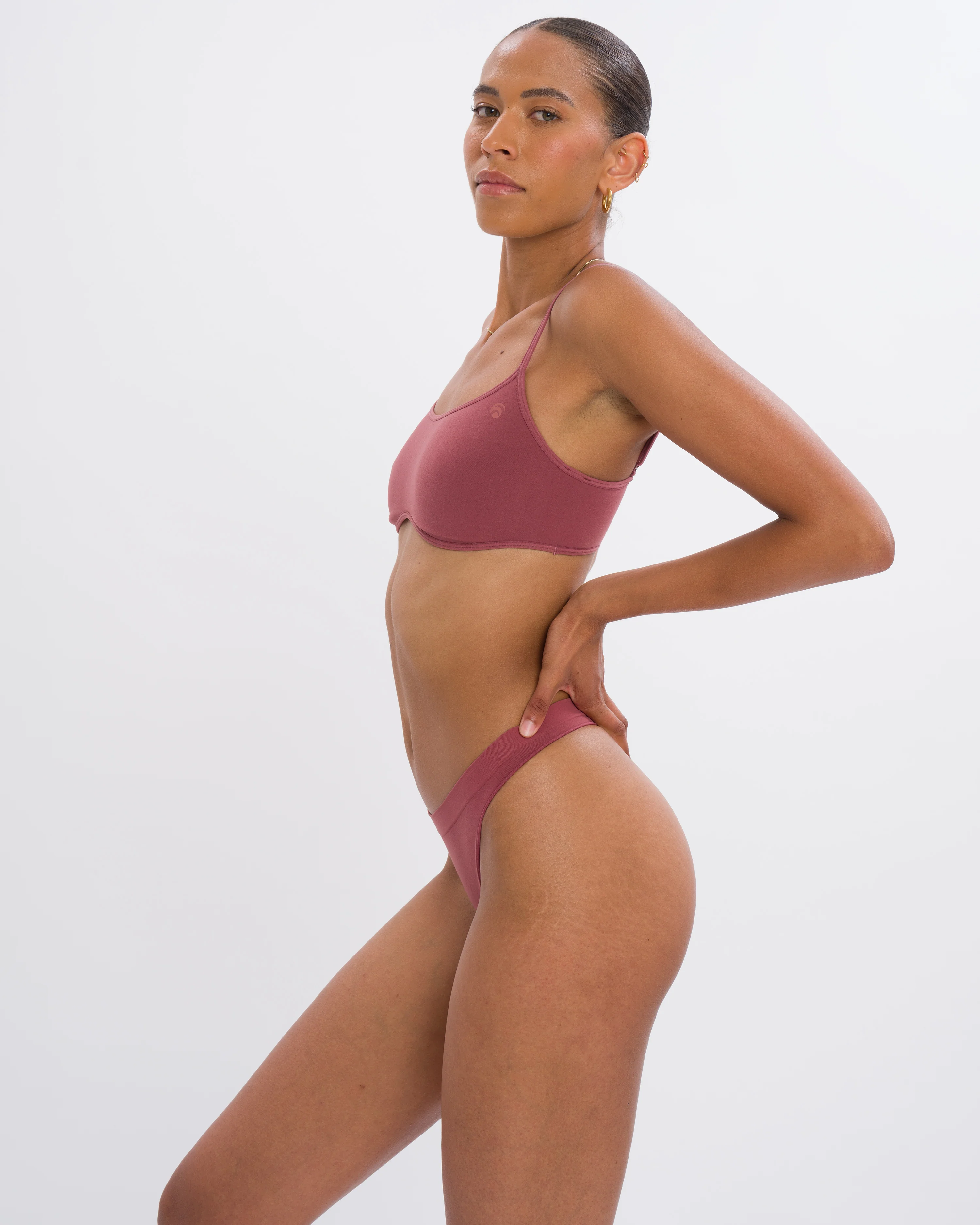 Cloudy Pantie Set - Cayenne - Image 3