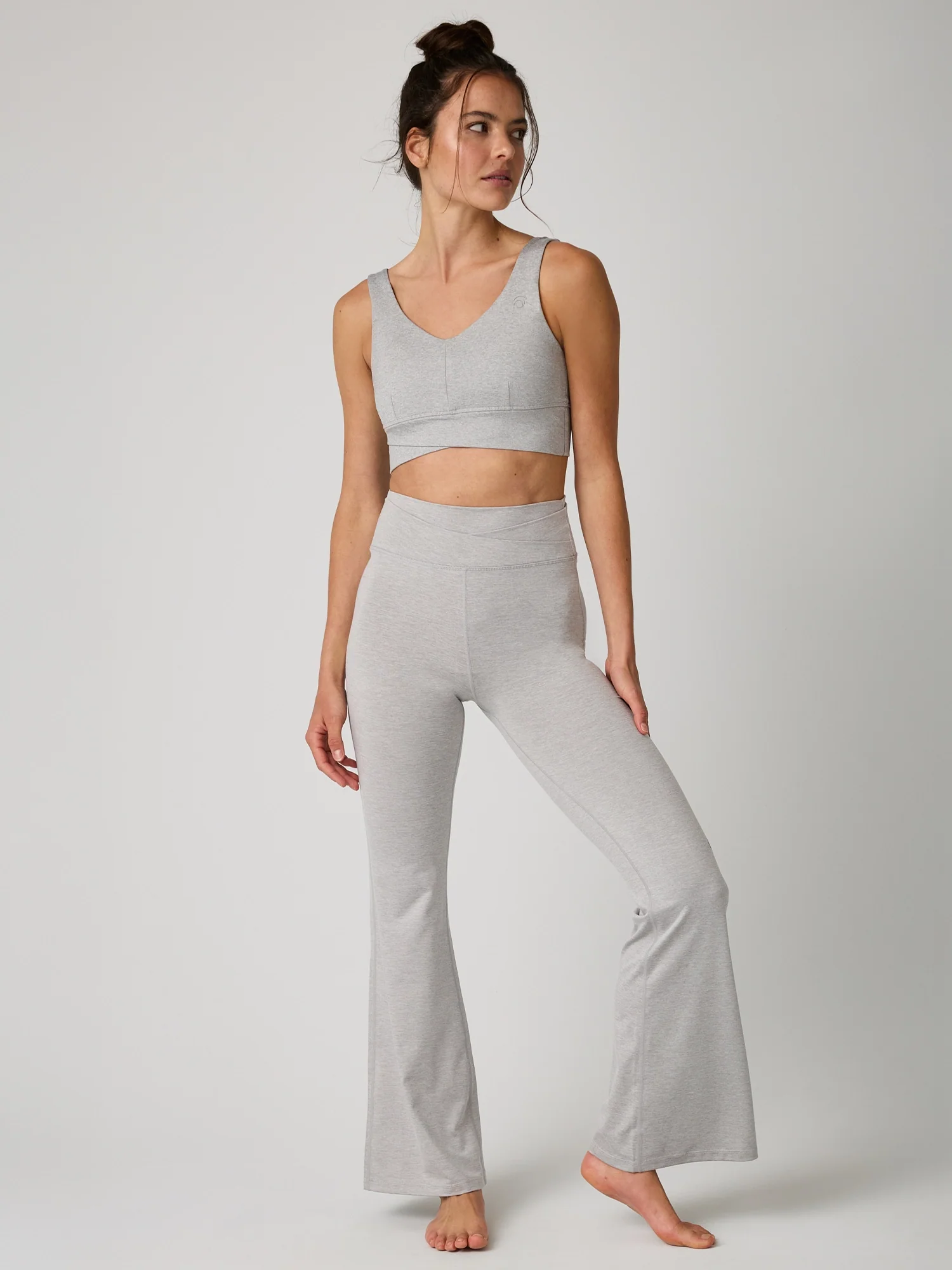 Dahlia Set - Light Grey Melange - Image 3