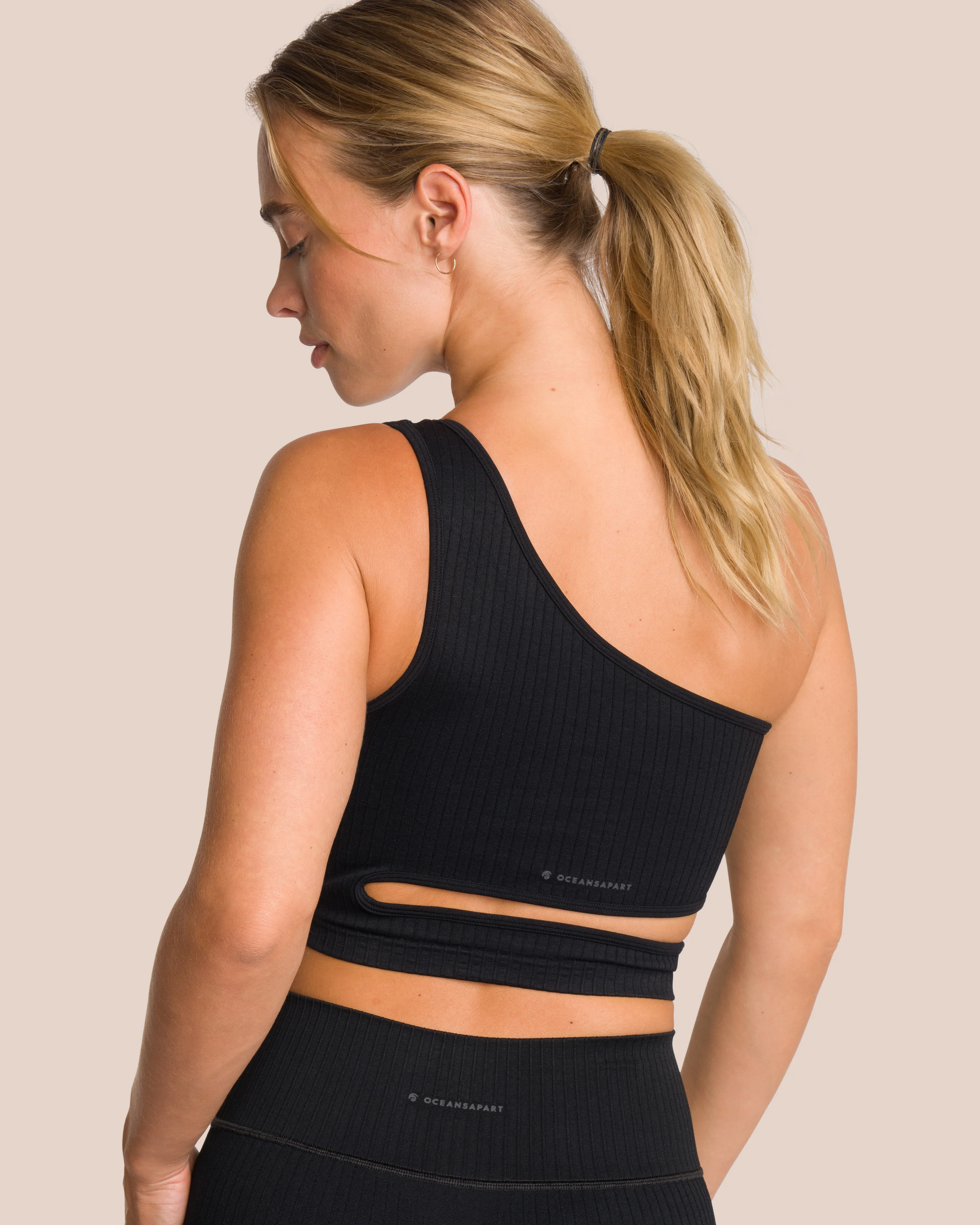 Elodie Asymmetric Set - Black - Image 9