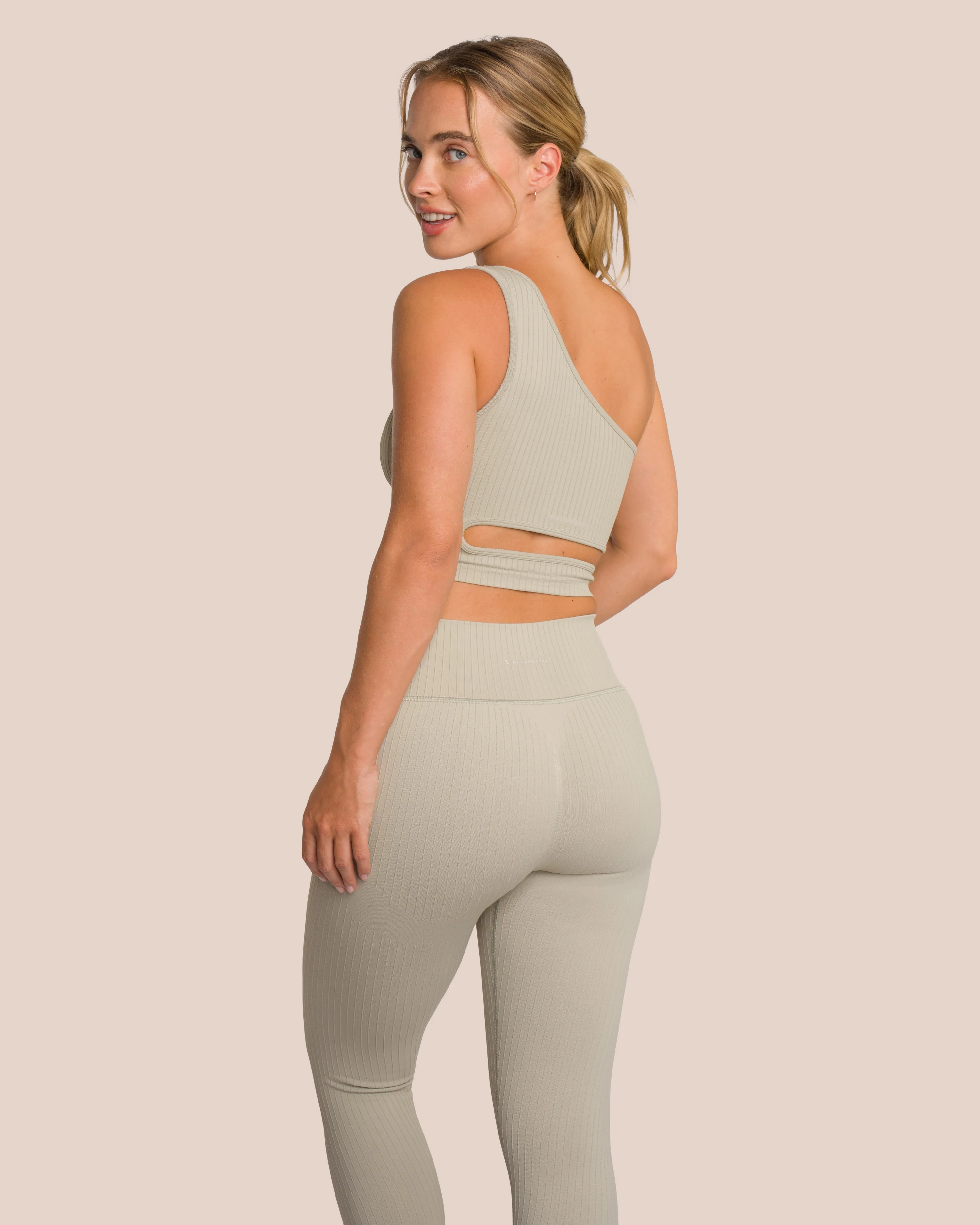 Elodie Asymmetric Set - Tan - Image 2