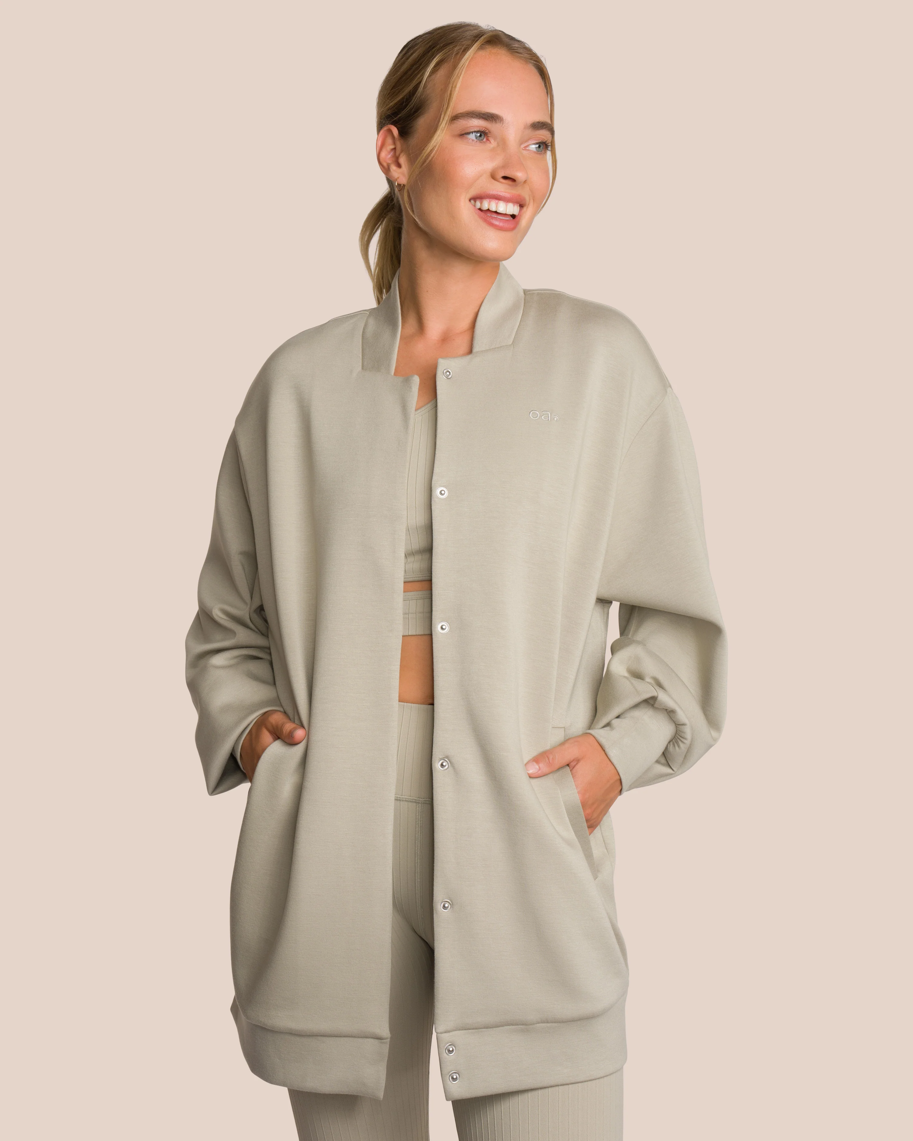 Elodie Bomber Jacket Set Deluxe - Tan - Image 11