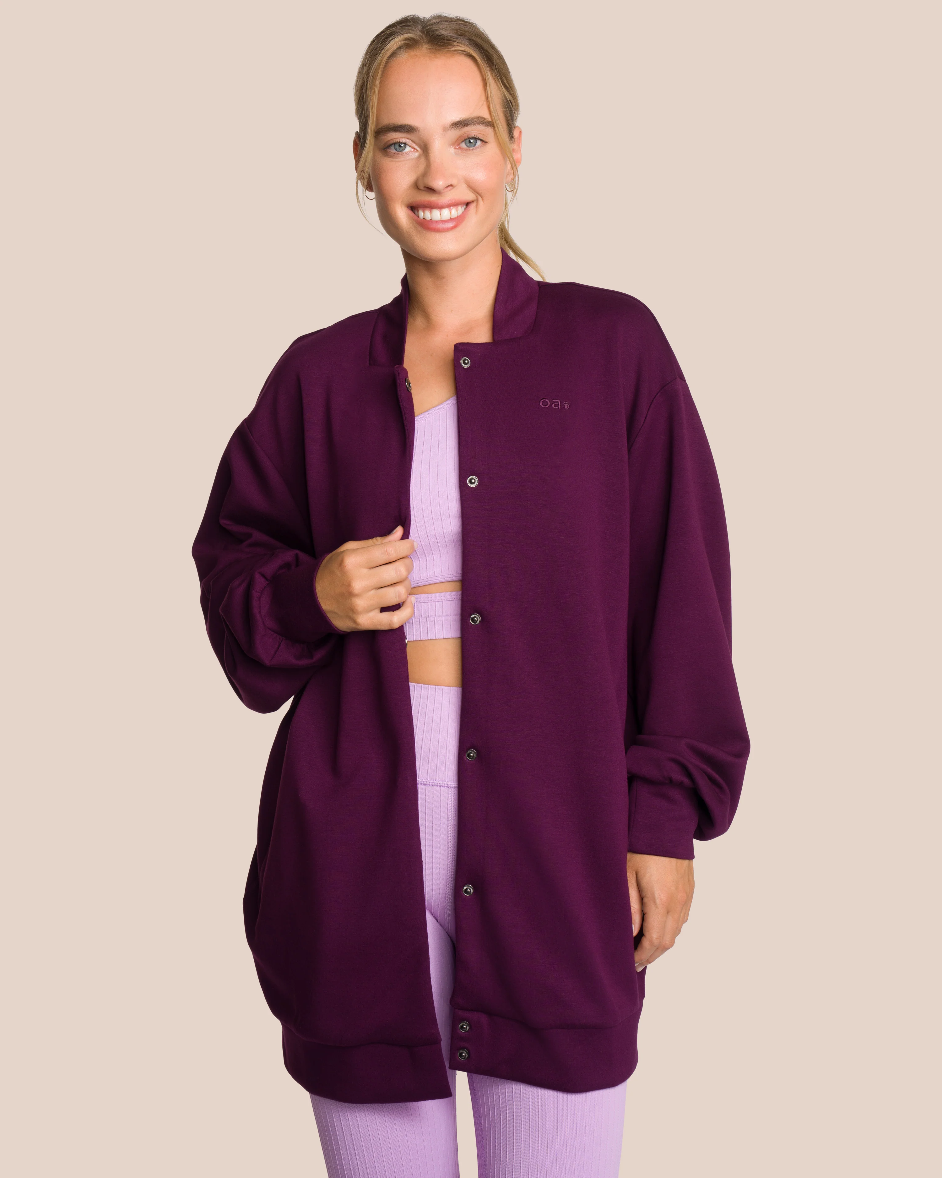 Elodie Long Bomber - Image 7