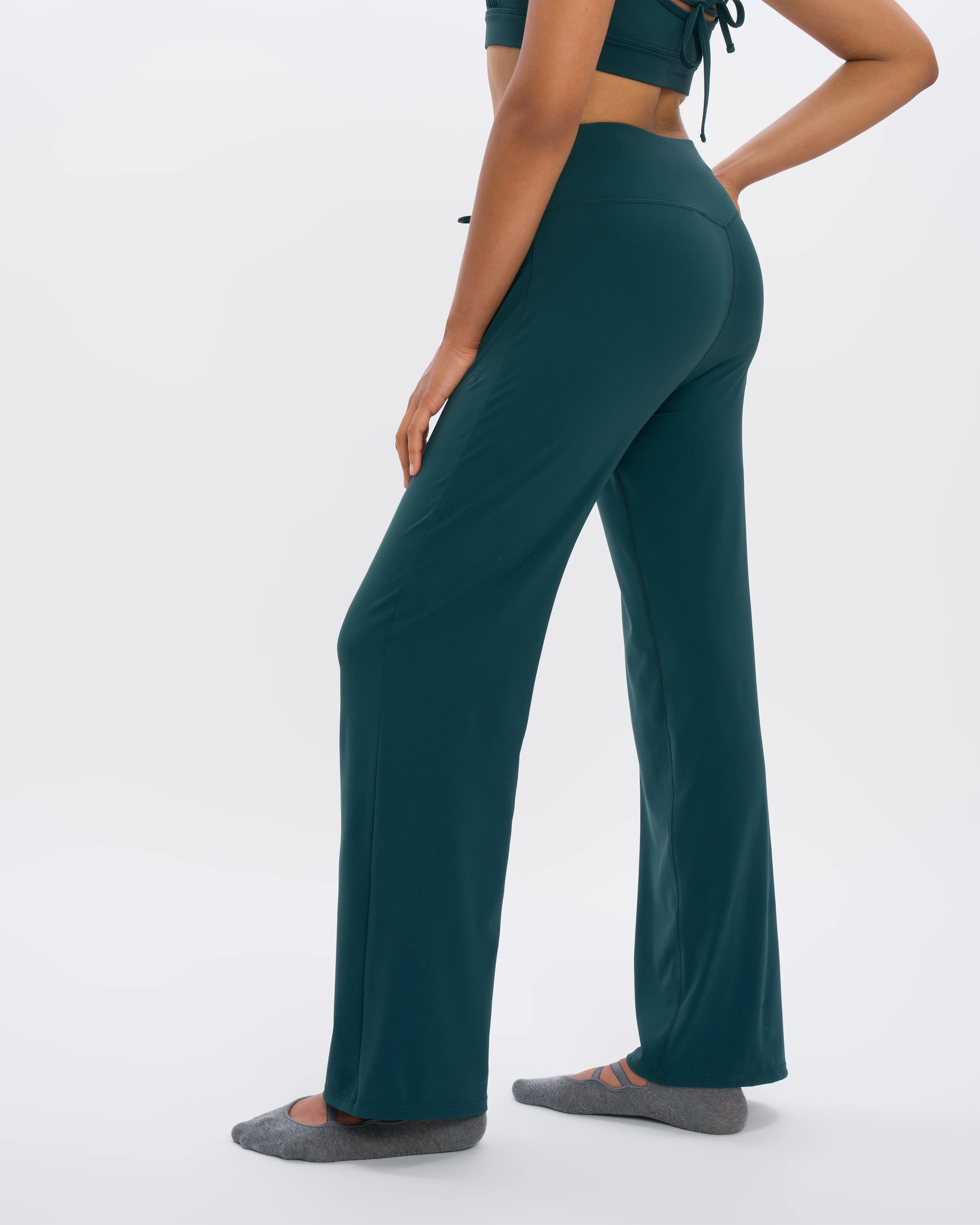 Eve Wideleg Set - Emerald Green - Image 5