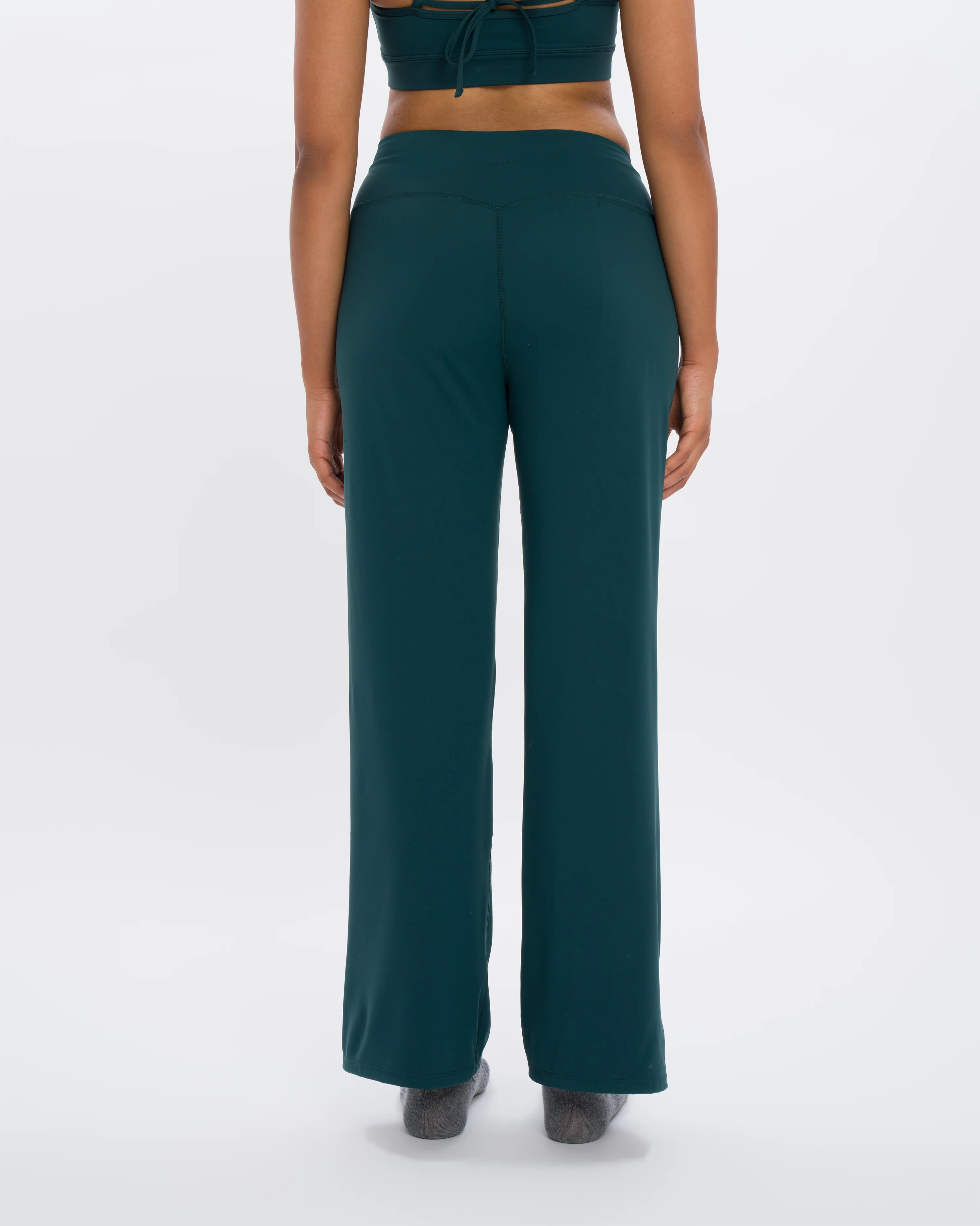 Eve Wideleg Set - Emerald Green - Image 6