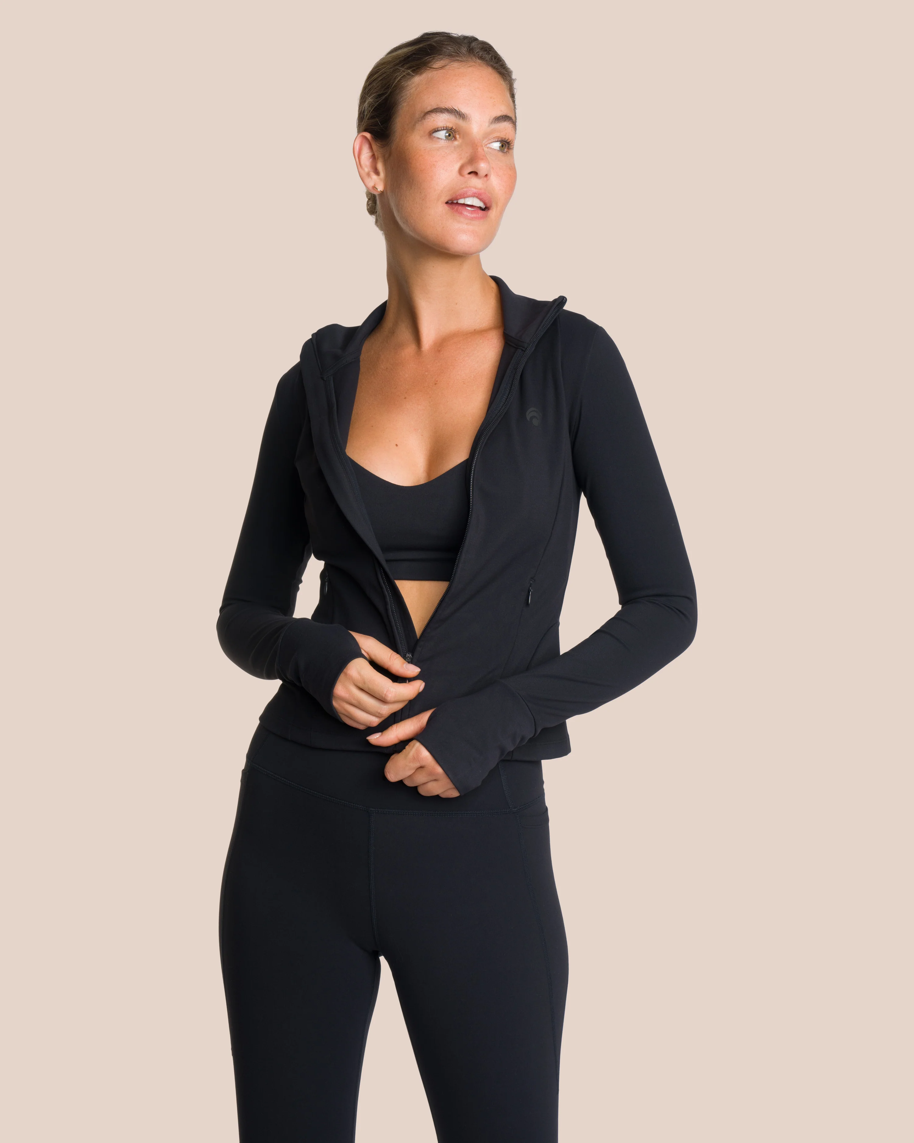 Shania Zip Set Deluxe - Black - Image 3